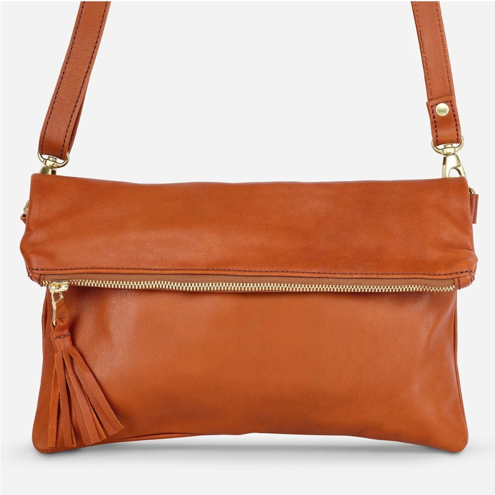 Parker Clay Makeda Leather Crossbody Bag